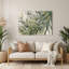 "Botanical Olive Branches", art mural en métal brun-546686868