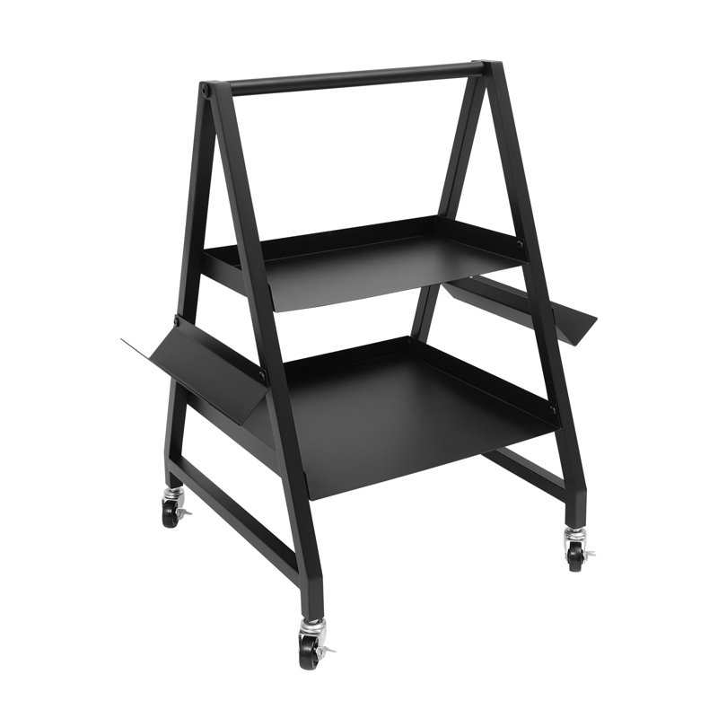 2-Tier Tool Cart With Wheels