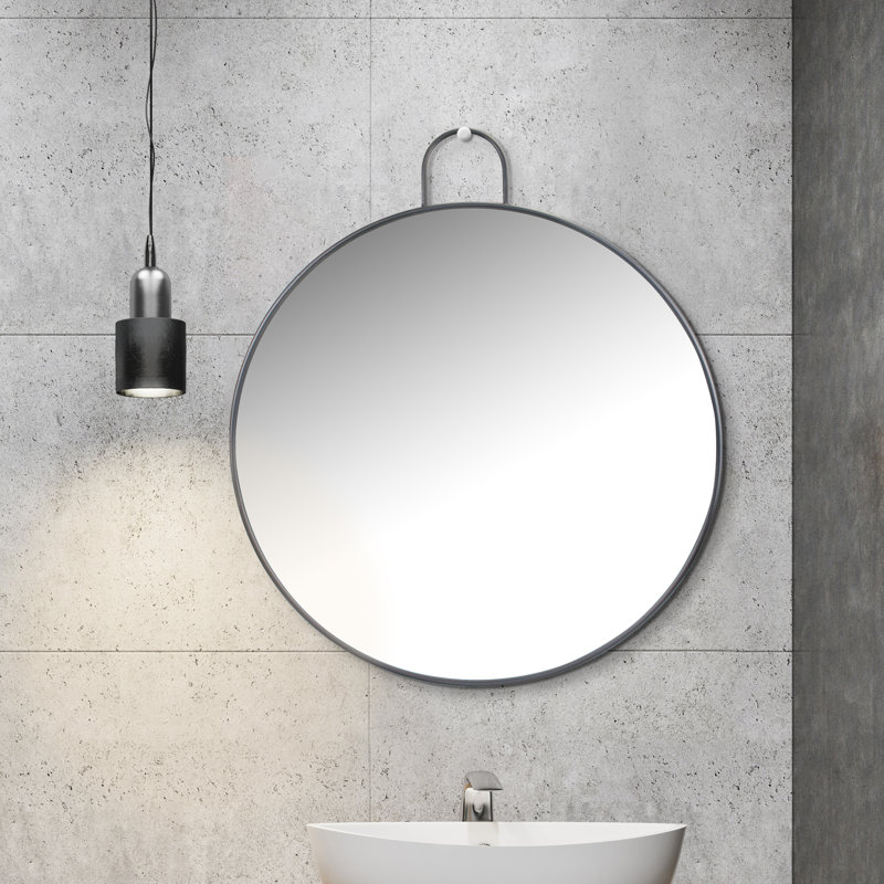 Gisberto Metal Flat Wall Mirror