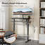 Adjustable Height Steel Standing Desk-93657105-93657108