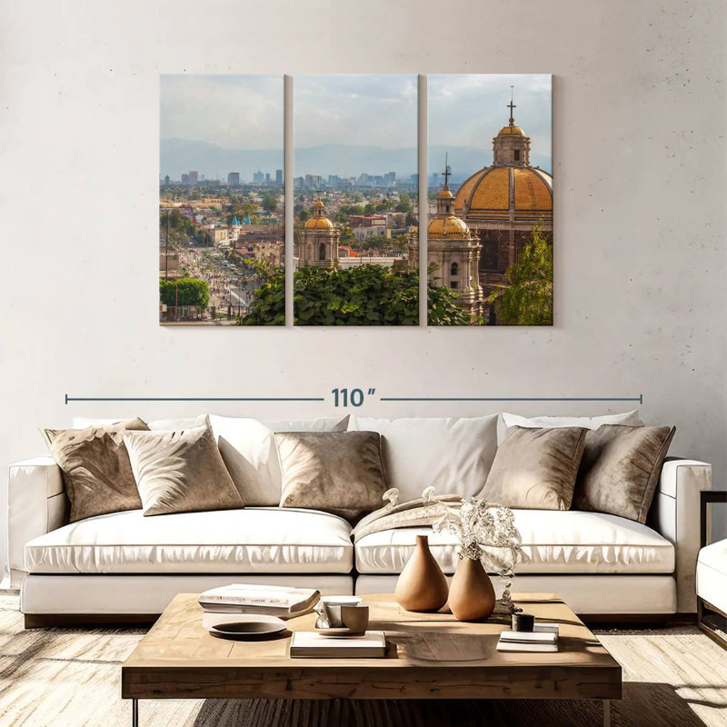 Nicci Guadalupe Basilica, 48" H x 74" W