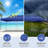10x30 FT Pop up Heavy Duty Canopy, UPF 50+ Waterproof Outdoor Party Tents-104879257