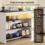117 cm W Kitchen Island with