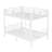 Metal Full XL Over Full XL Bunk Bed for Teens and Adults, Space-Saving, Noise-Reduced, No Box Spring Needed