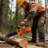 2-Stroke Engine Gasoline Chainsaw