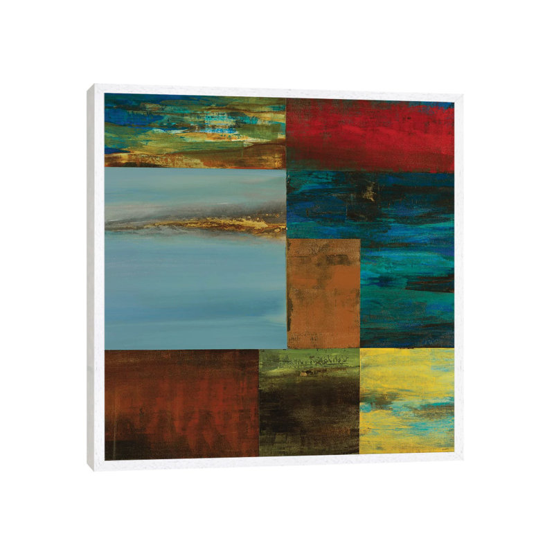 Inch Blue by Sarah Stockstill - Gallery-Wrapped Canvas Giclée on Canvas, 66.04 cm H x 66.04 cm W, White Framed