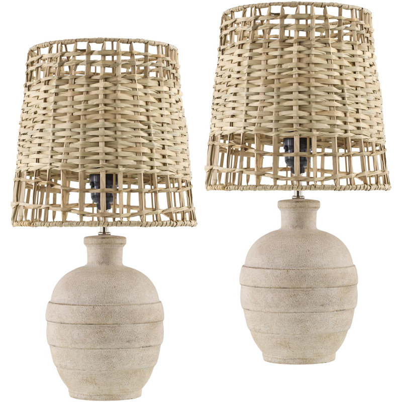 Benne Table Lamp, Cream