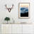 Sea of Fog over a Californian Forest in Abstract - Picture Frame Graphic Art Print-55764335-55764334