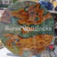 Metallic Colour Epoxy & Olive Wood Wall Clock-316559859