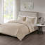 Ensembles de literie réversible doux, lit double en polyester grand confort moderne