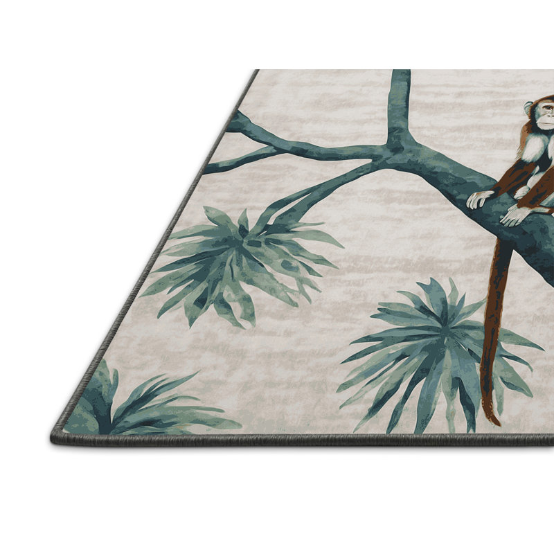 Tapis gris soyeux et moelleux, Tapis de couloir 2 pi x 4 pi