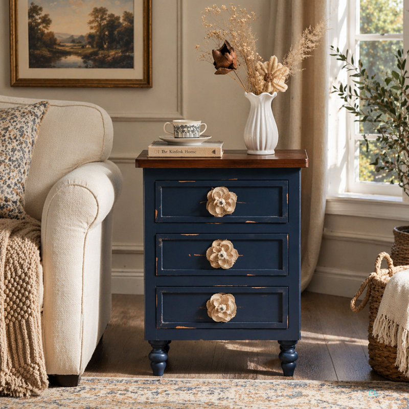 Table de bout Vintage Farmhouse