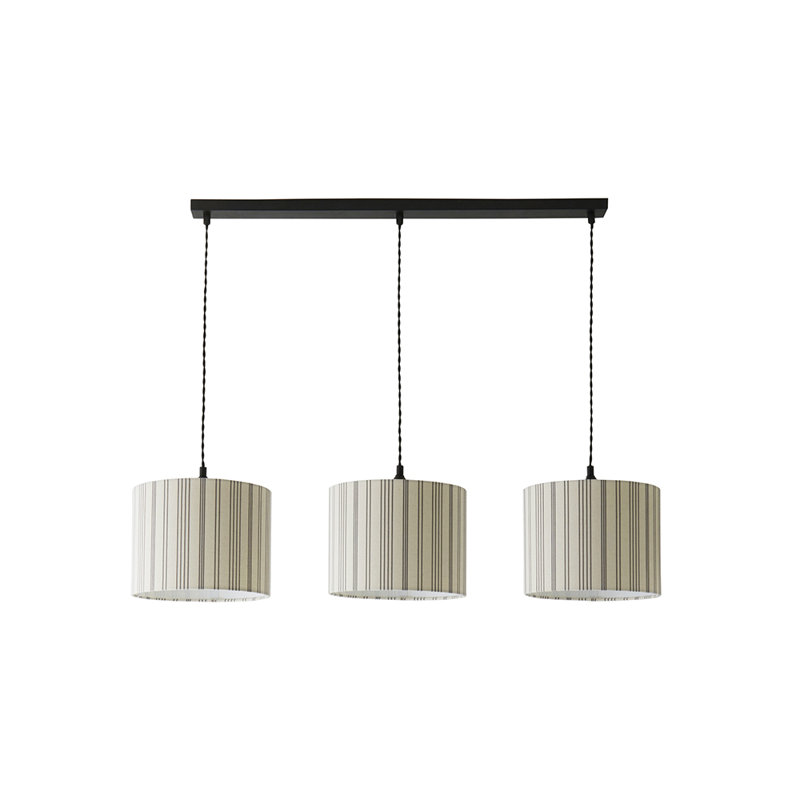 3 - Light Matte Black Pendant