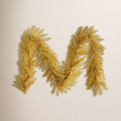 108" Gold Tinsel Garland