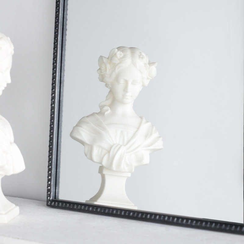 Miroir arqué 24 po, Noir, 36 po x 24 po