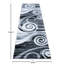 Tapis à motif de tourbillon moderne Aliodja-698329923