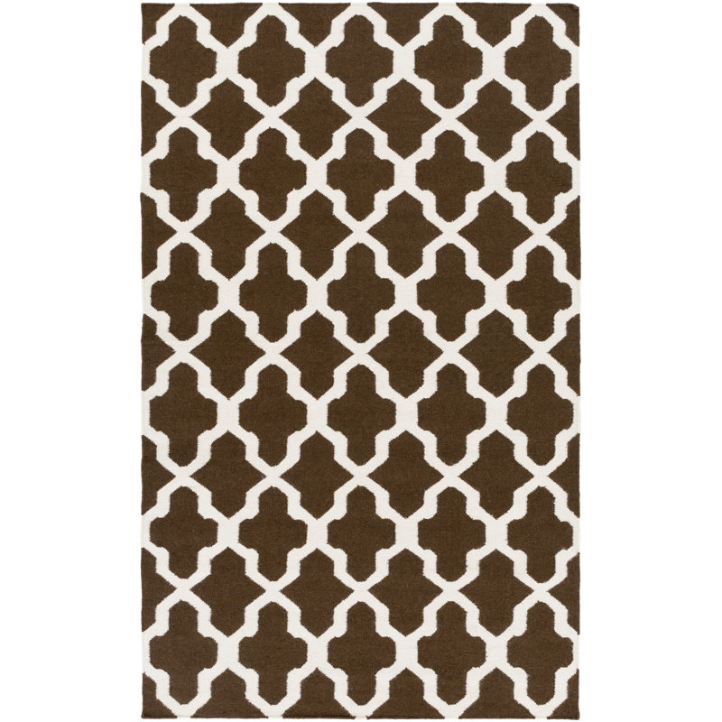 Bangor Wool Geometric Indoor Rug, Rectangle 5' x 8'