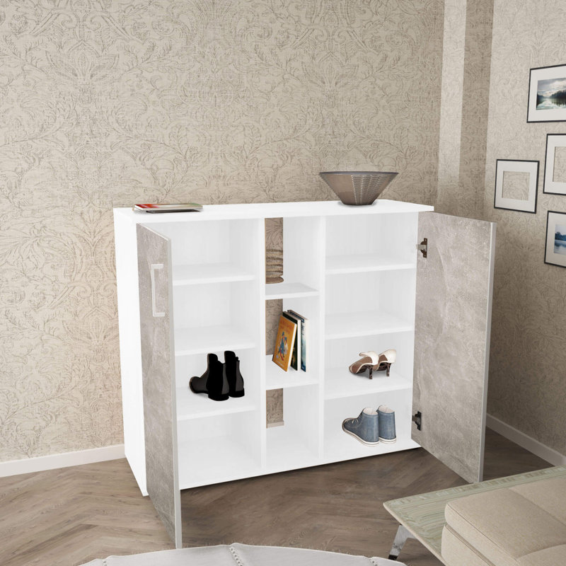 Kieasha 101.5cm Sideboard, Cement