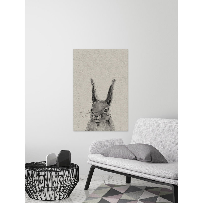 Colgan Rabbit, reproduction sur toile tendue, H 30 po x l 20 po x P 1,5 po