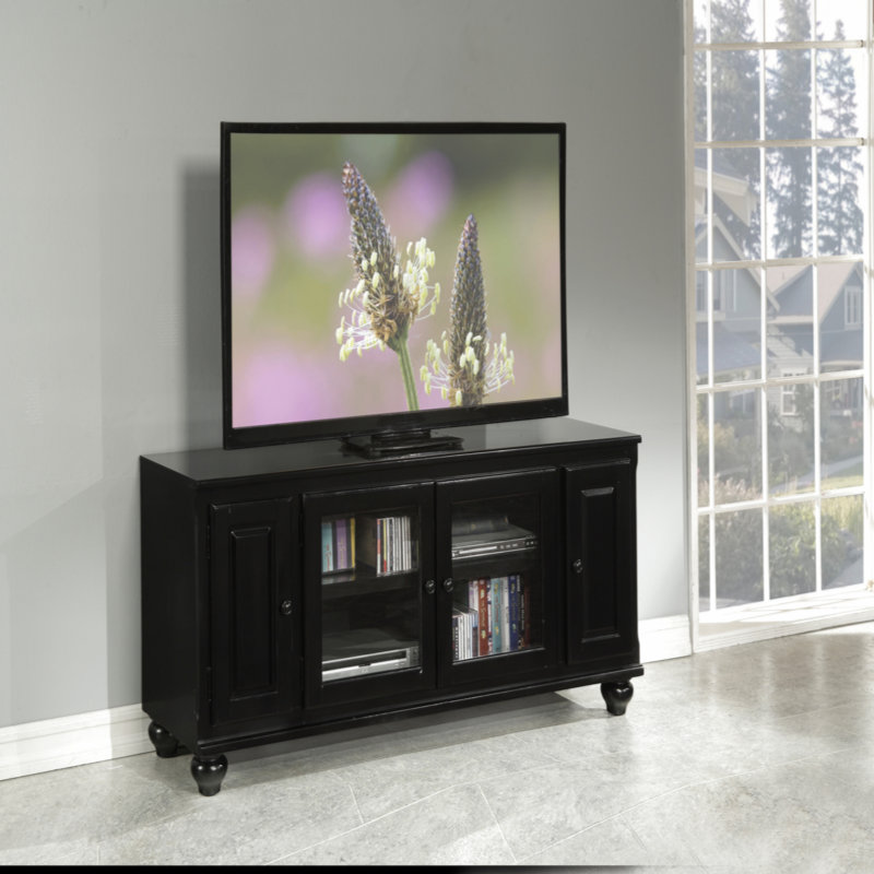 Black Finish TV Stand