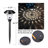 Solar Powered Integrated LED Pathway Light Pack