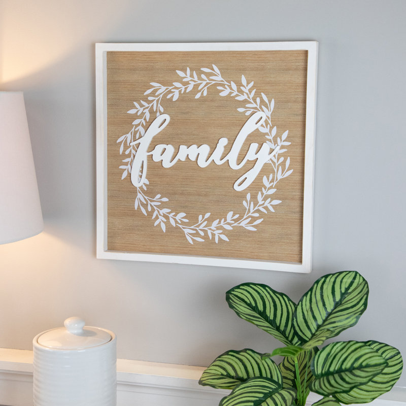 Wall Decor on Wood