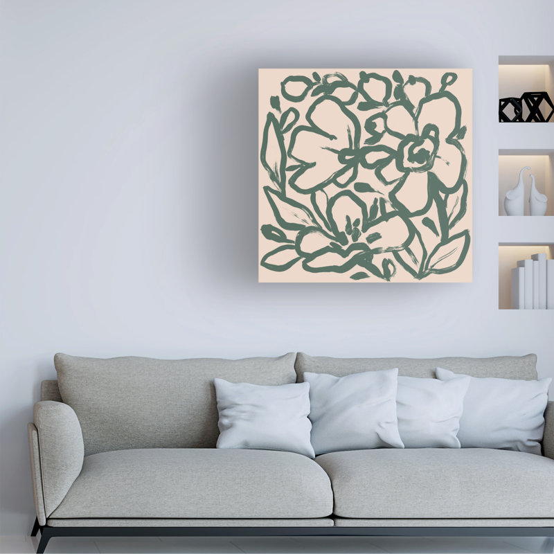 Modern & Contemporary Painting Print, 14" H x 14" W x 2" D