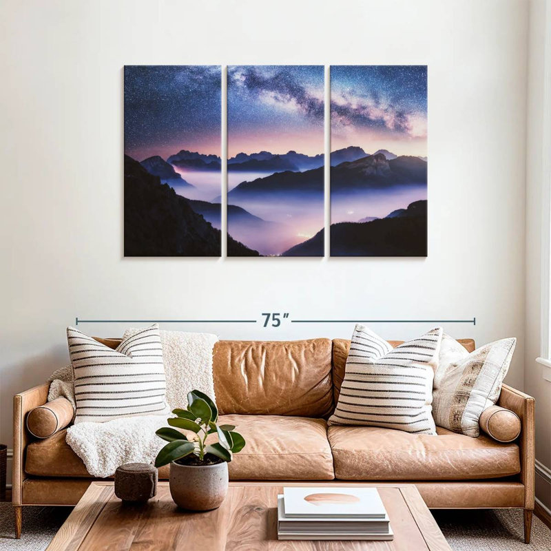 Oberle Bright Starry Night, 36" H x 57" W