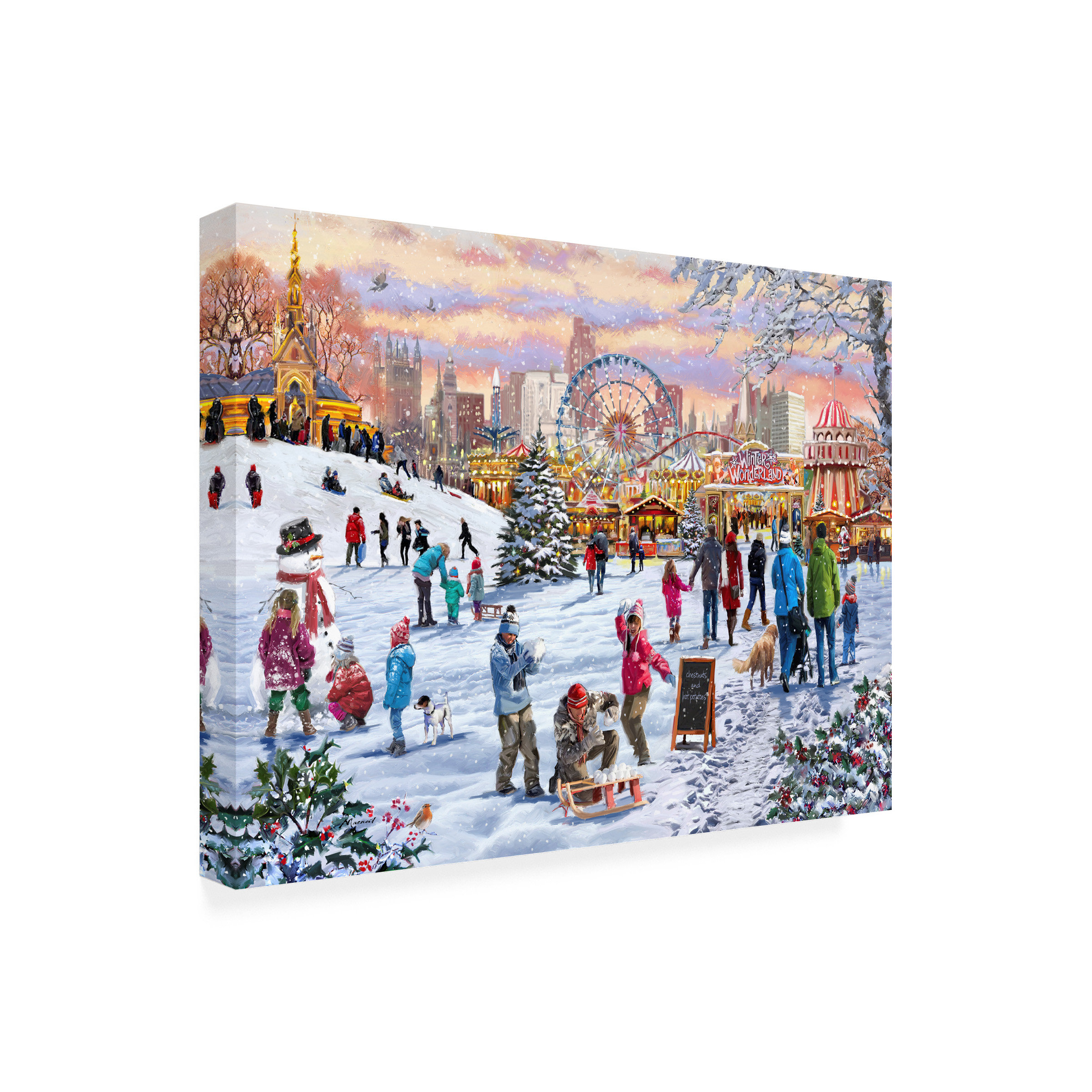Red Barrel Studio® The Macneil Studio ''Hyde Park Winter Wonderland ...