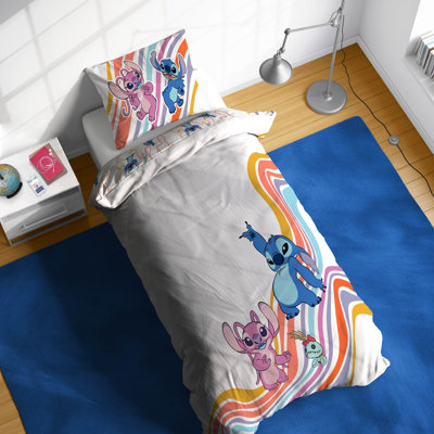 Disney  100% Cotton Double Duvet Cover Set - Includes 50 x 70cm Pillowcase