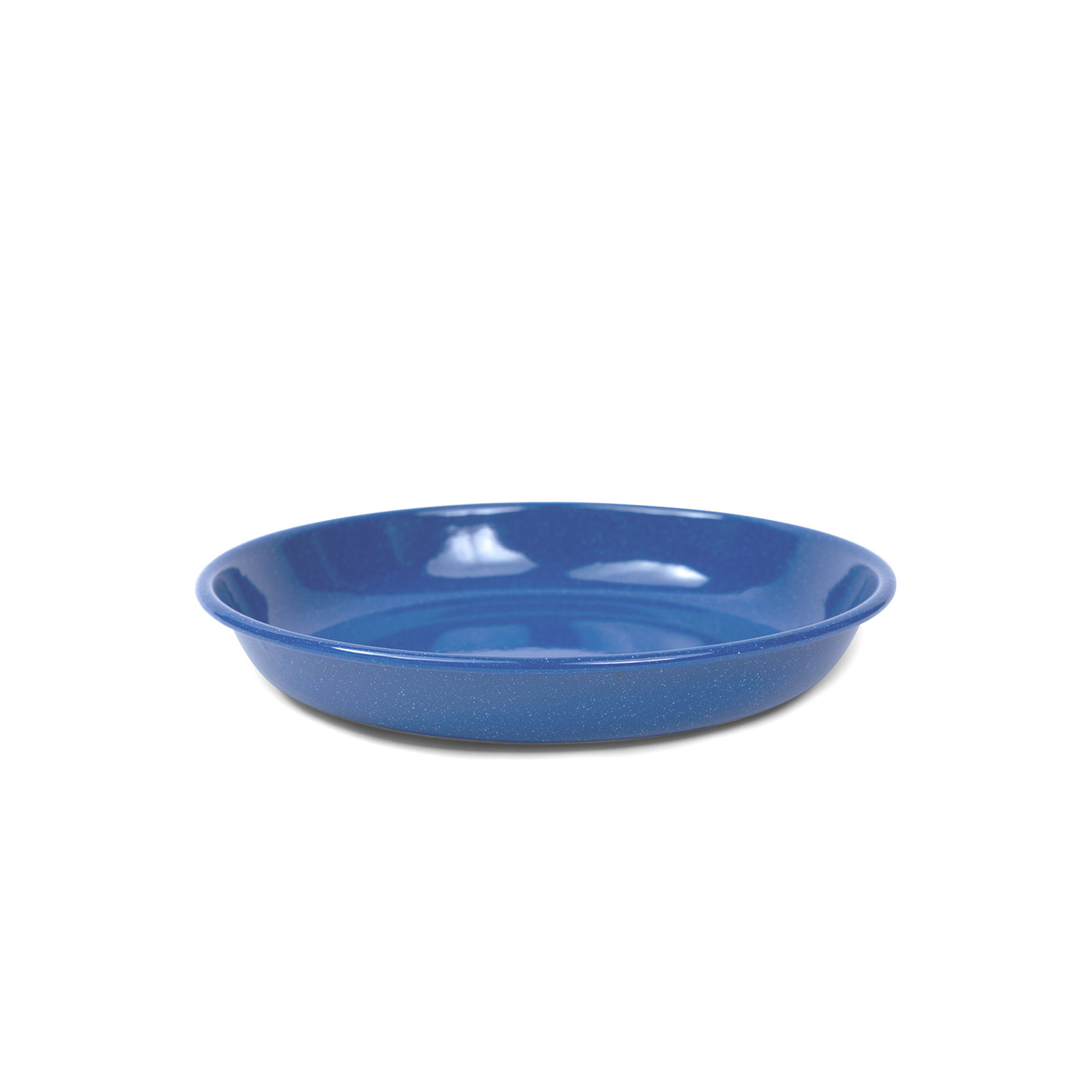 Crow Canyon Enamelware Stinson Pasta Plates, Blue 