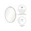 Miroir rond 20 po Leia-1440451061