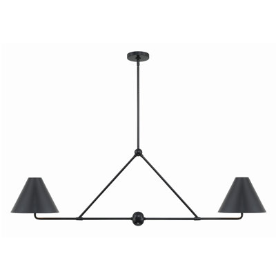 Lustre linéaire moderne à 4 lumières Kinston
