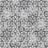 Classico Bardiglio Daisy 7" x 8" Porcelain Patterned Wall & Floor Tile
