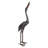 Large Heron Head High Cast Bronze Garden Statue