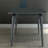 Elegant Modern Dining Table, Sintered Stone Metal Frame, Kitchen Safe
