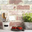Reclaimed Brick Peel and Stick Wallpaper