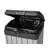 Keter Rockford 39 Gallon Manual Lift Waste And Recycling Trash Bin With Drip Tray Made of Durable Weather-resistant Resin - Grey-29557309