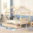 Pittston 2-Drawer Standard Bed Wooden House Bed-737687835-737687828