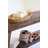 RECLAIMED WOOD CONSOLE WITH LOWER SHELF