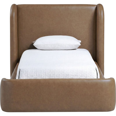 Diorio Vegan Leather Upholstered Bed