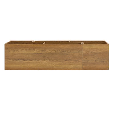 Meuble télé modulaire Freestyle, console multimédia réglable avec compartiments de rangement ouverts, centre de divertissement combinable à volonté pour salon, chambre à coucher, appartement