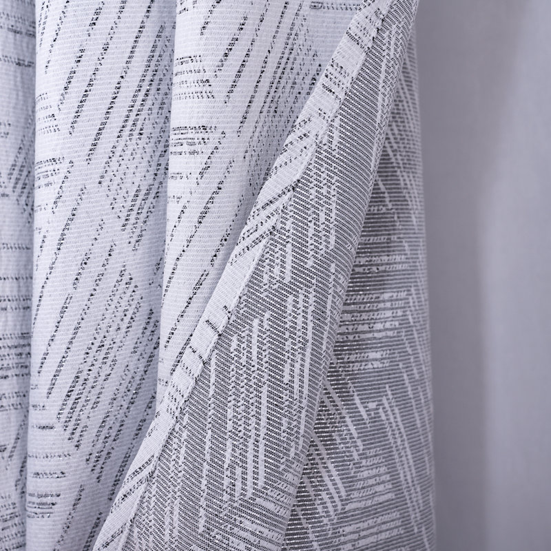 Paire de rideaux Amara, Gris