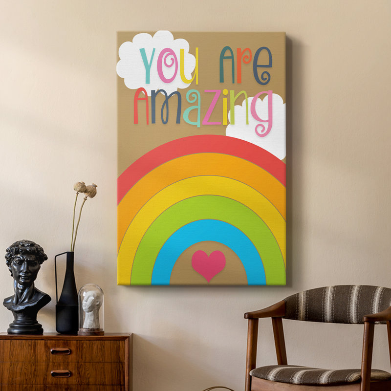 You Are Amazing - galerie sur mesure, H 60 po x l 40 po