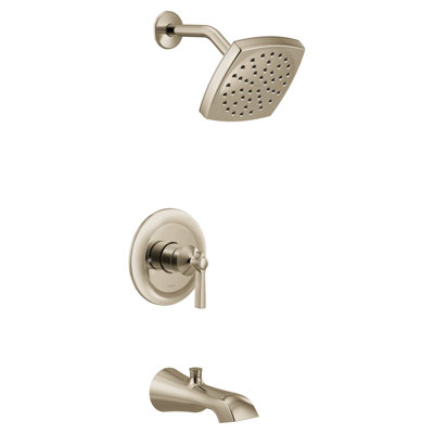 Ensemble de garniture de baignoire et douche à 1 poignée Flara M-CORE 3-Series, valve requise