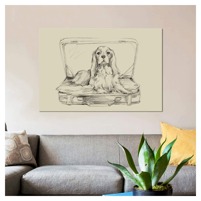 Stowaway IV par Ethan Harper - Giclée sur toile tendue avec châssis, H 8 po x l 12 po x P 0,75 po