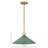 Zoë 1 - Light Lacquered Brass Single Pendant-1643878403