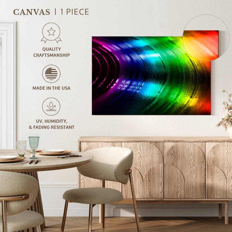 Abarca Vinyl Record Rainbow