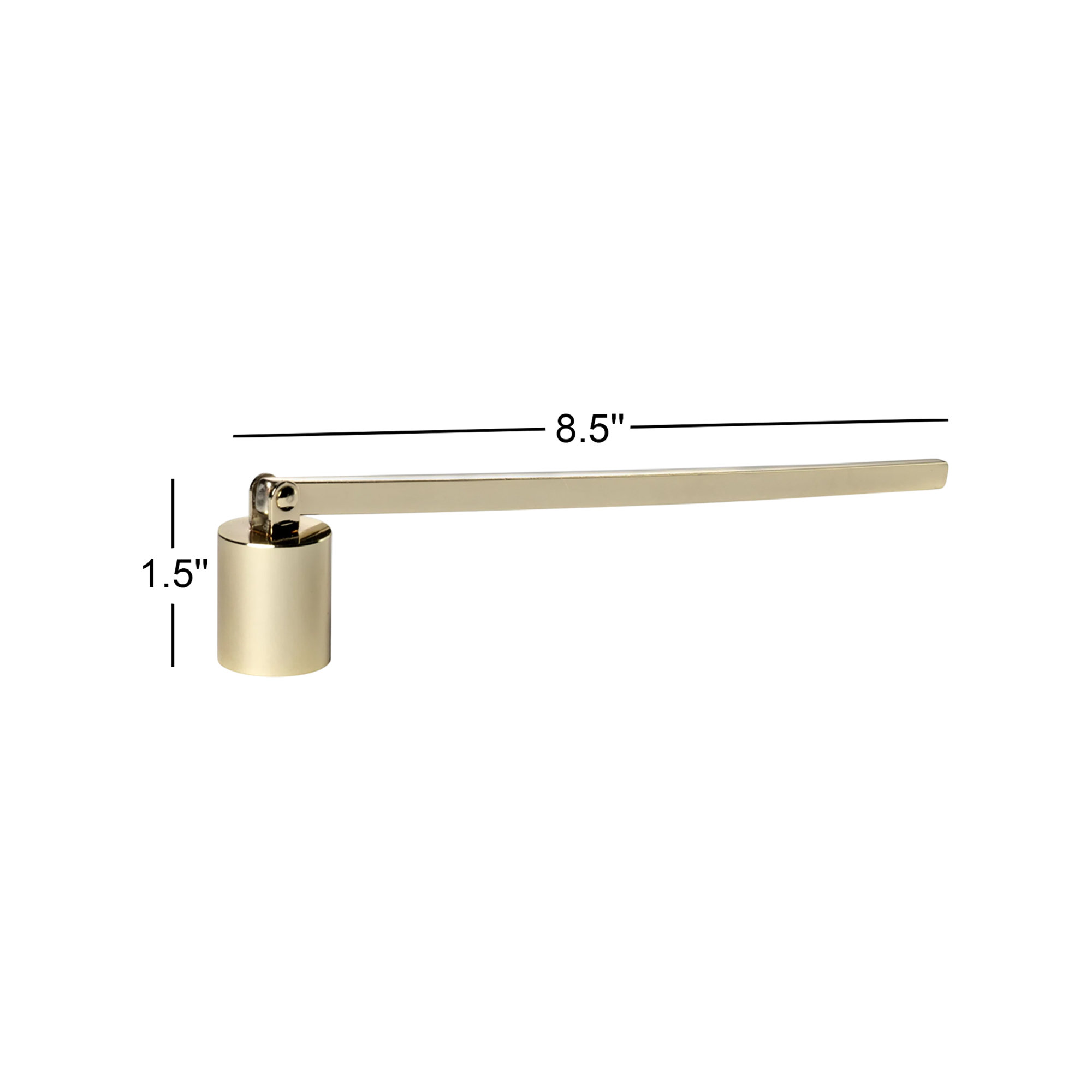 Illume Essentials Beautifully Done Candle Snuffer, Gold