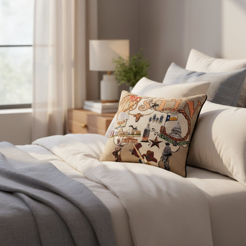 Coussin Austin 2 17 po x 17 po